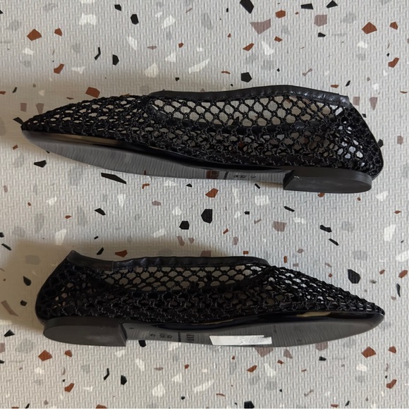 Staud Alba Ballet Flat Black Netting Size 42, US 12 - Picture 5 of 9